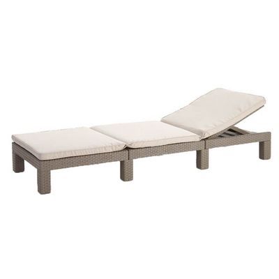 Keter Daytona Sunlounger With Cushion Graphite Keter Online
