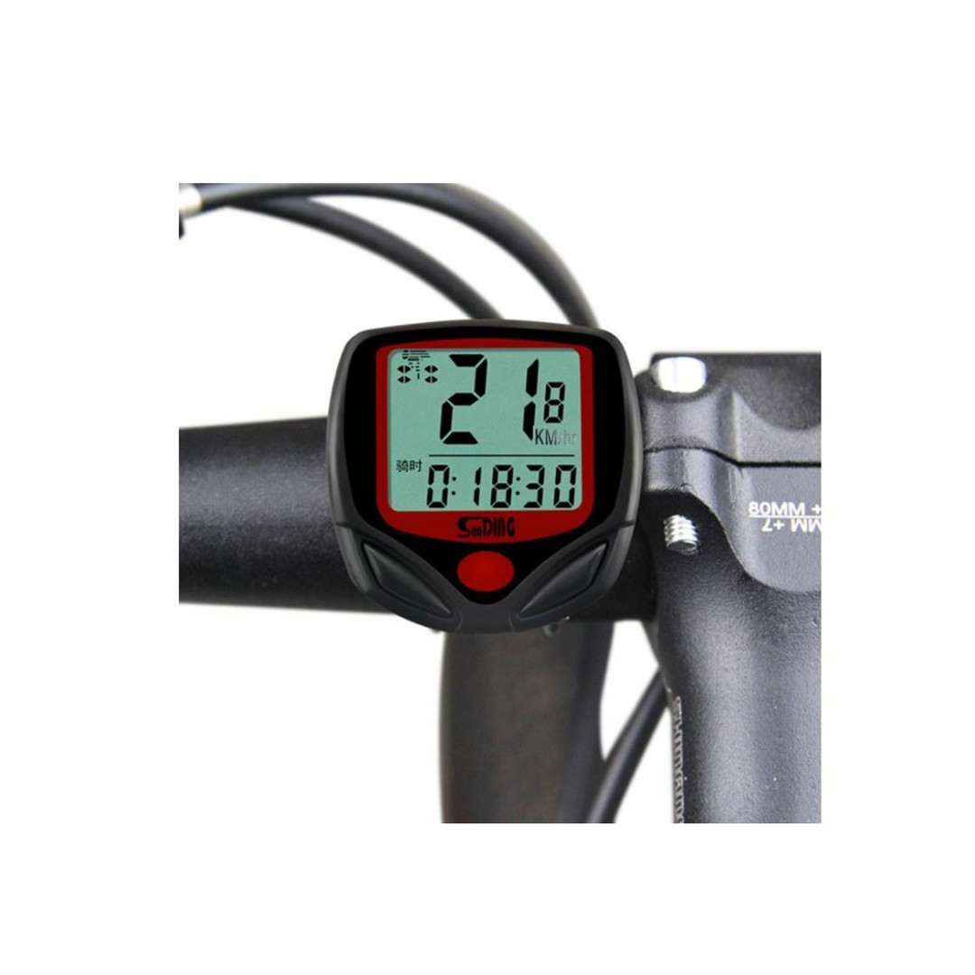 HES CHINESE VERSION Bike Bicycle Odometer Speedometer 15 Function Waterproof
