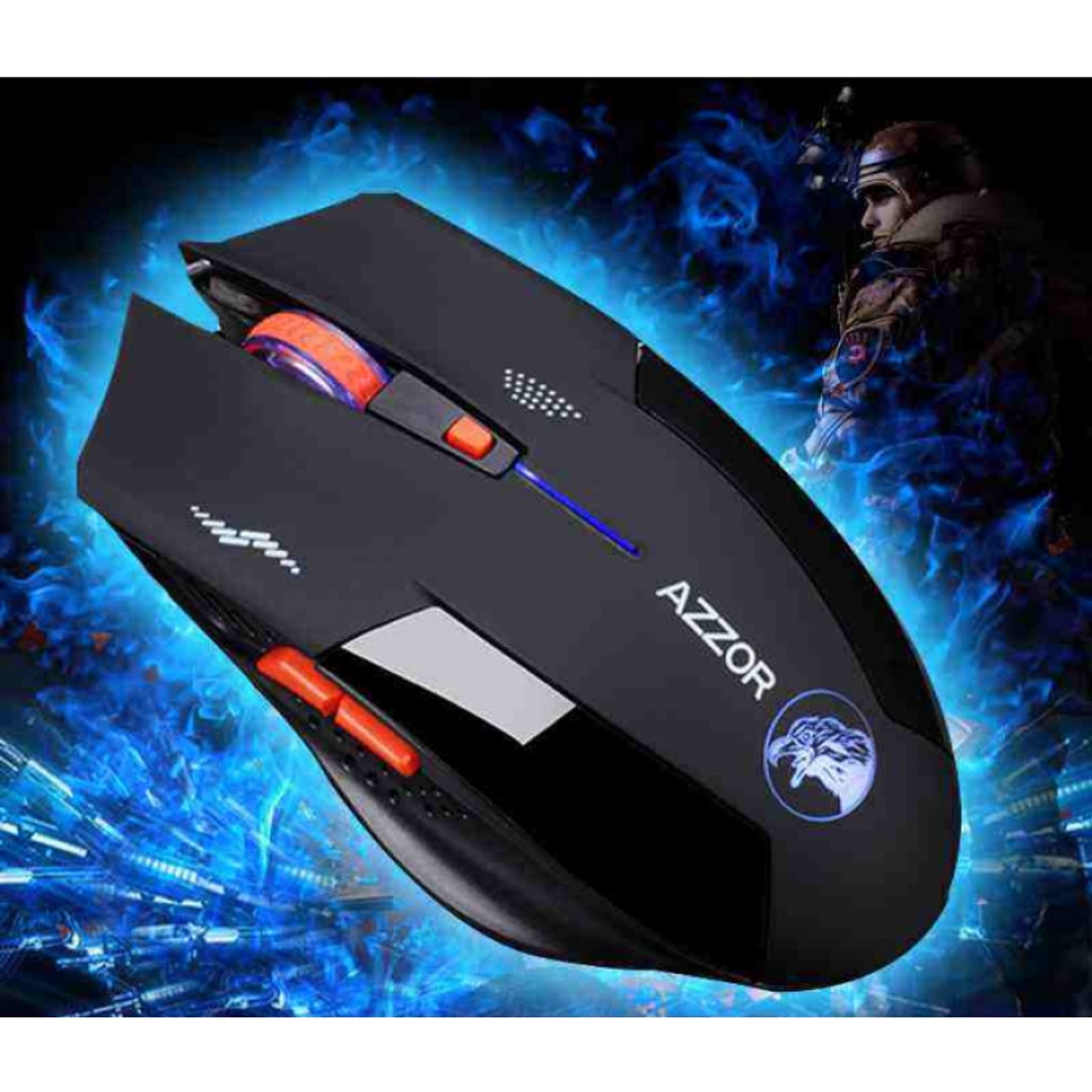 Shop Five Wireless Gaming Mouse Black