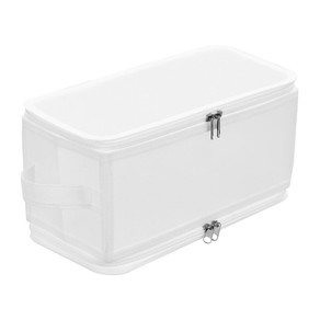 Boxsweden 6.7L Foldaway 30cm Storage Box Collapsible Organiser Container White