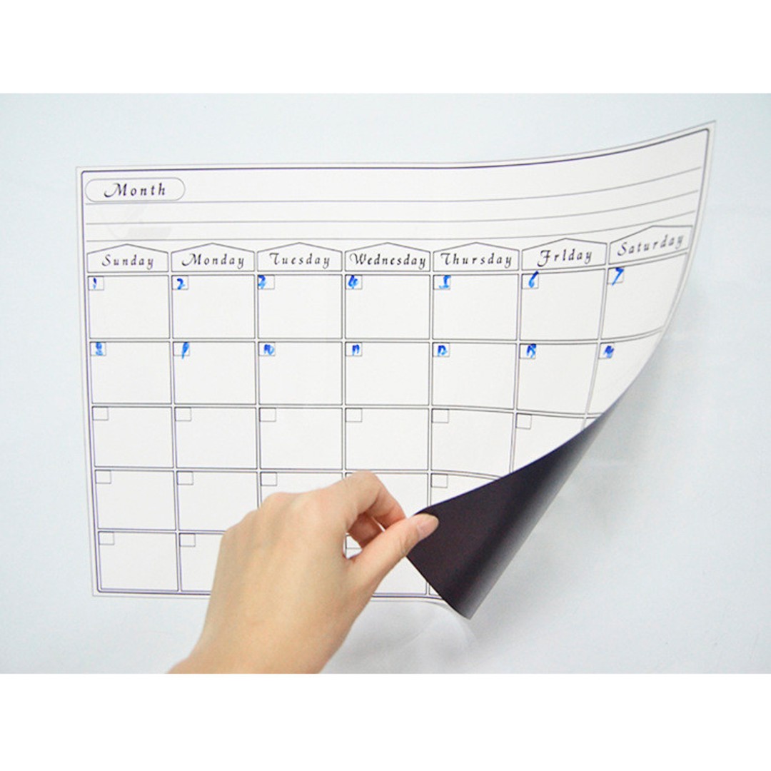 Magnetic Dry Erase Calendar Monthly Board for Fridge The Warehouse Magnetic Dry Erase Calendar Monthly Board for Fridge The Warehouse