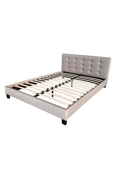 Deal Mart Queen Bed Frame With, Bed Frame And Headboard Queen Grey
