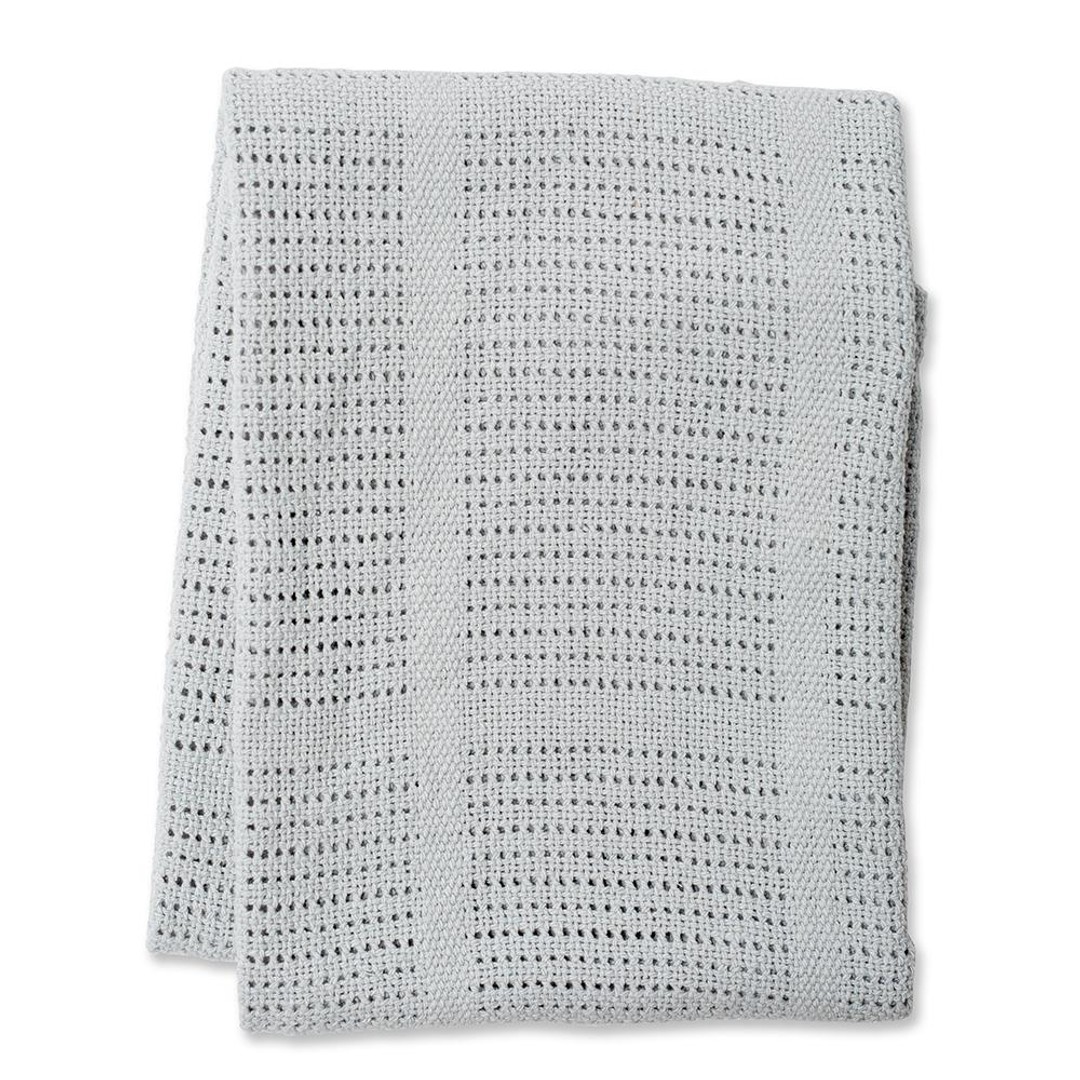 Grey Cellular Blanket