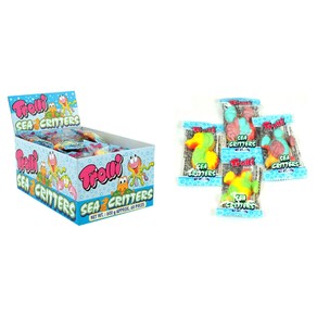 60PK Trolli Sea Critters 540g Confectionery Candy Soft Lolly/Sweet