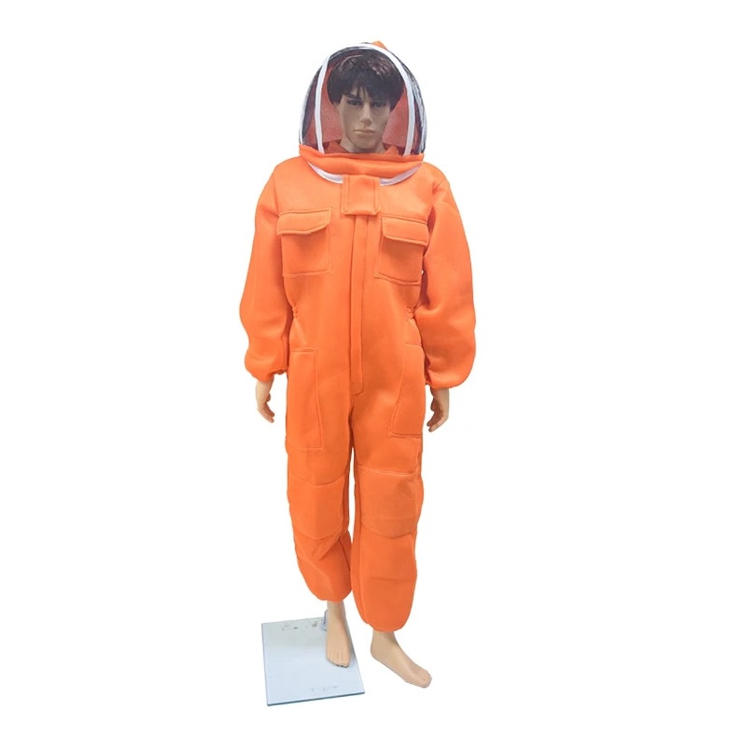Professional Grade Preferred 3D Air Cotton Fabric Bee Clothes Beekeeper Suits Full Body Beekeeping Clothing