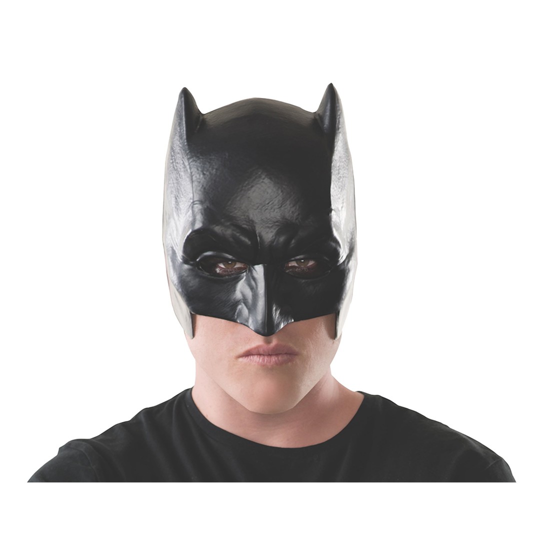 DC Comics Batman Dawn Of Justice 1/2 Mask Superhero Dress Up Adult Mens Costume