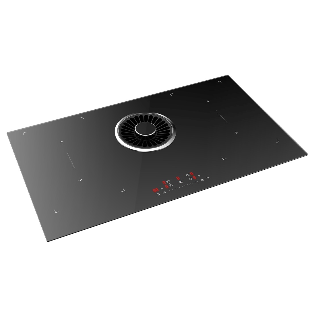 VOGUE Induction Cooktop with Integrated Rangehood - 900mm