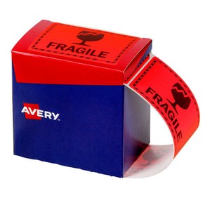Avery Fragile Labels 750pcs (75x99.6mm)