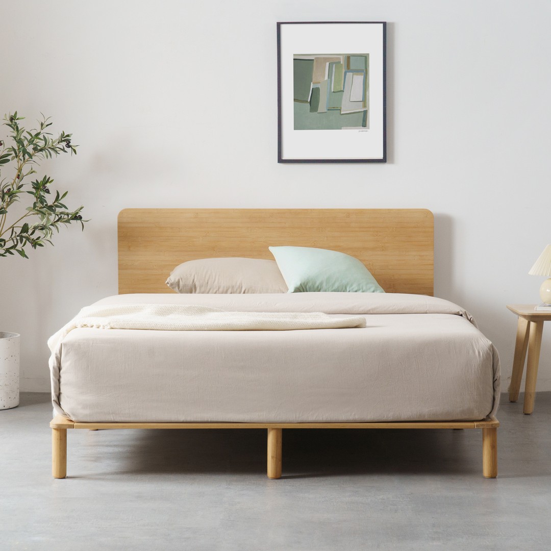 Zinus Bamboo Bed Frame - Queen
