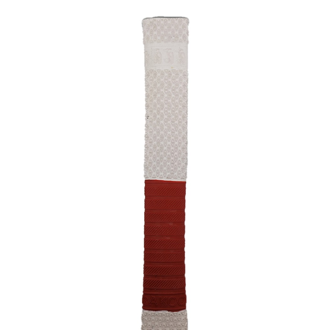 Kookaburra Sport Xtreme Replacement Premium Cricket Bat Grip White/Red Stripe, , hi-res