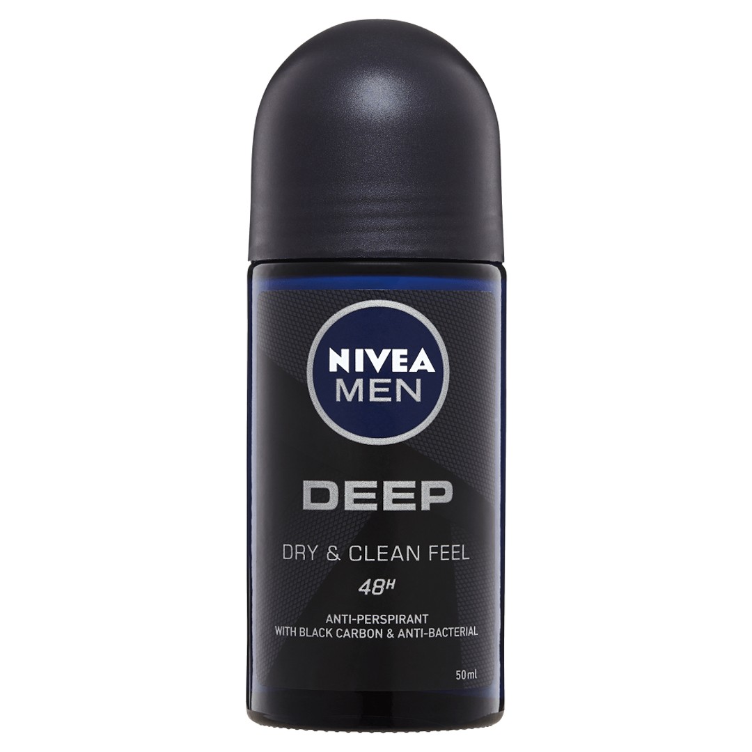 NIVEA MEN Deep Roll On Deodorant 50mL
