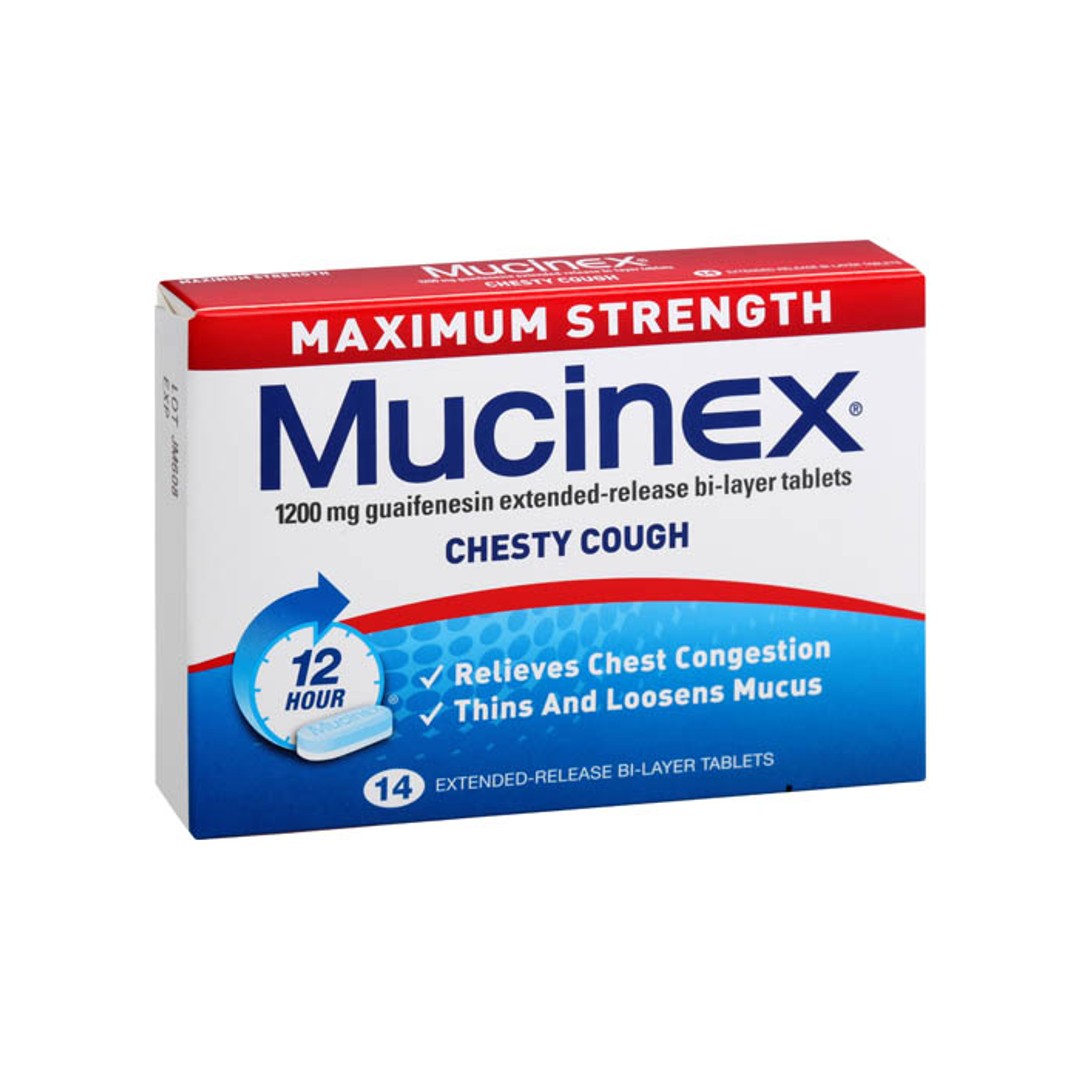Mucinex 12hr Decongestant Maximum Strength Tablets 14ea