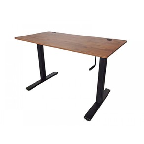 Manual Adjustable Desk 120CM Standing Desk Wood-look Desktop Ergochoice
