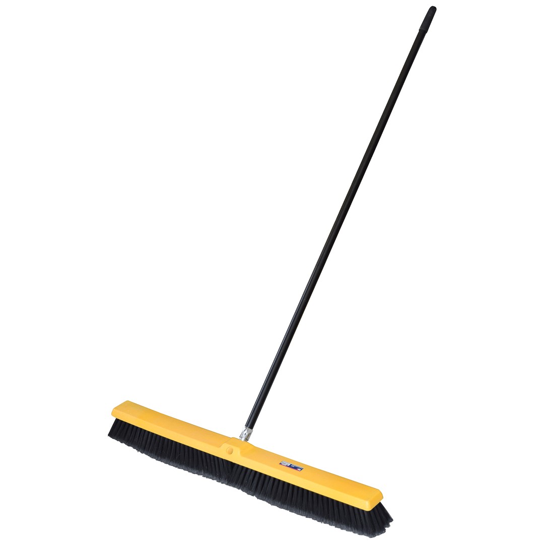 TDX PP Bristle Broom with Wooden Handle - 900mm