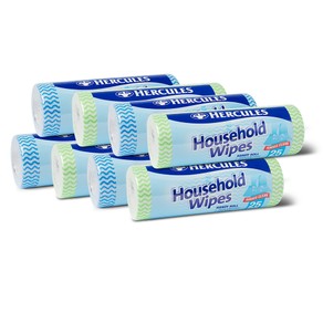 200pc Hercules Household Wipes Surface Cleaner Multipurpose Dry Cloth Roll Asstd