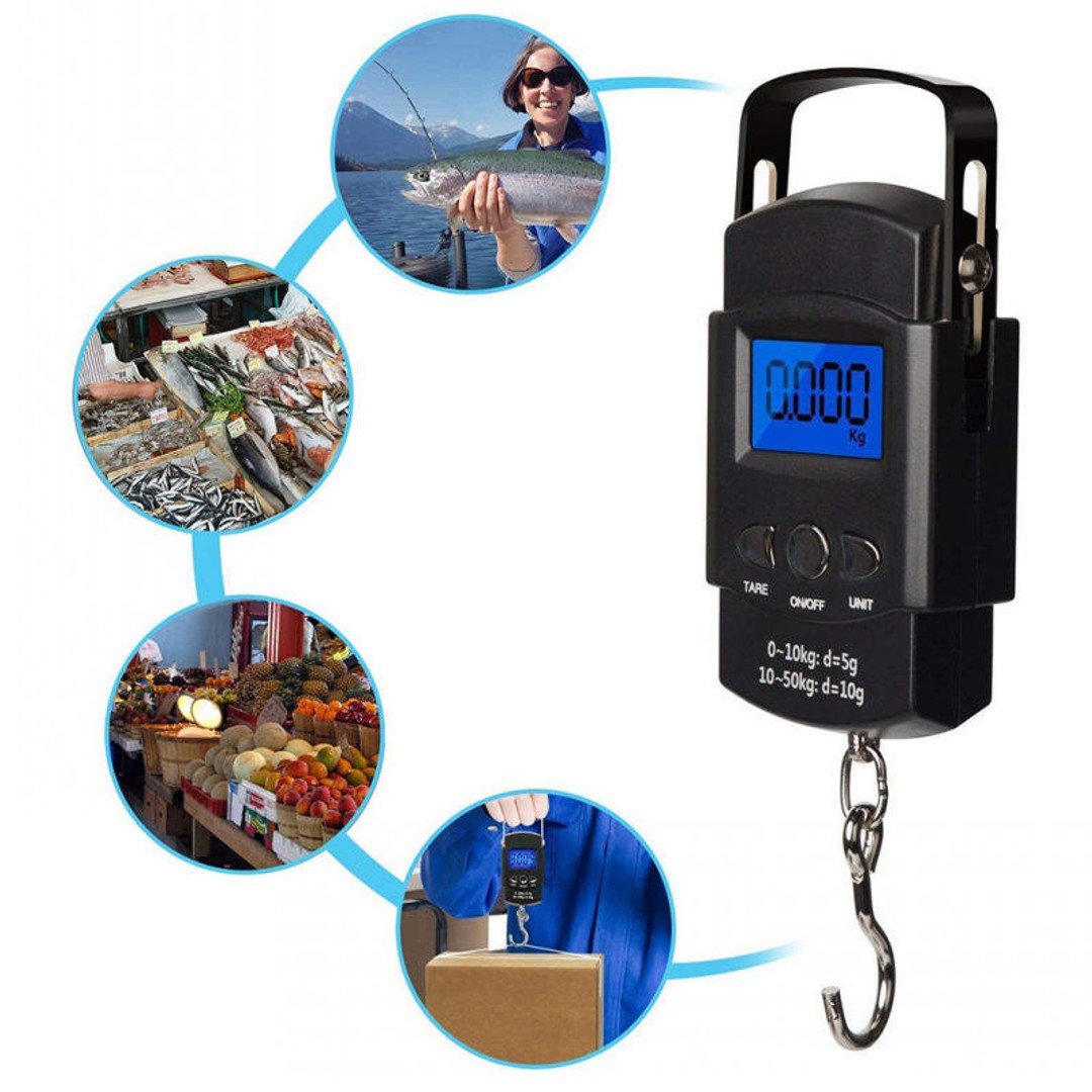 Digital Fishing Scales  to 50kg