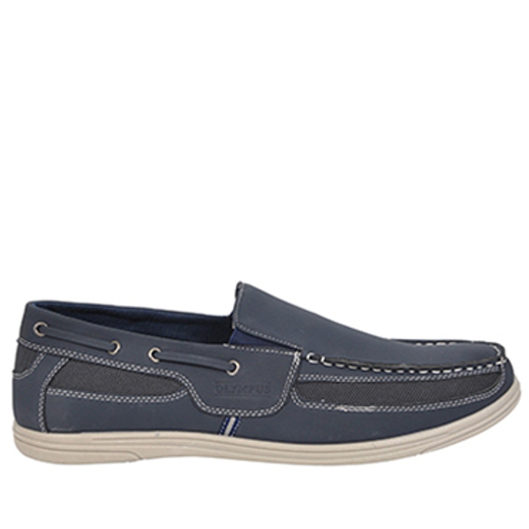 Finlay By Olympus Men's Casual Slip On Boat Shoe Loafer | The Warehouse