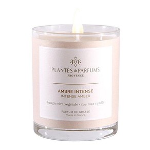 Perfumed Hand Poured Candle (Intense Amber) - 75g
