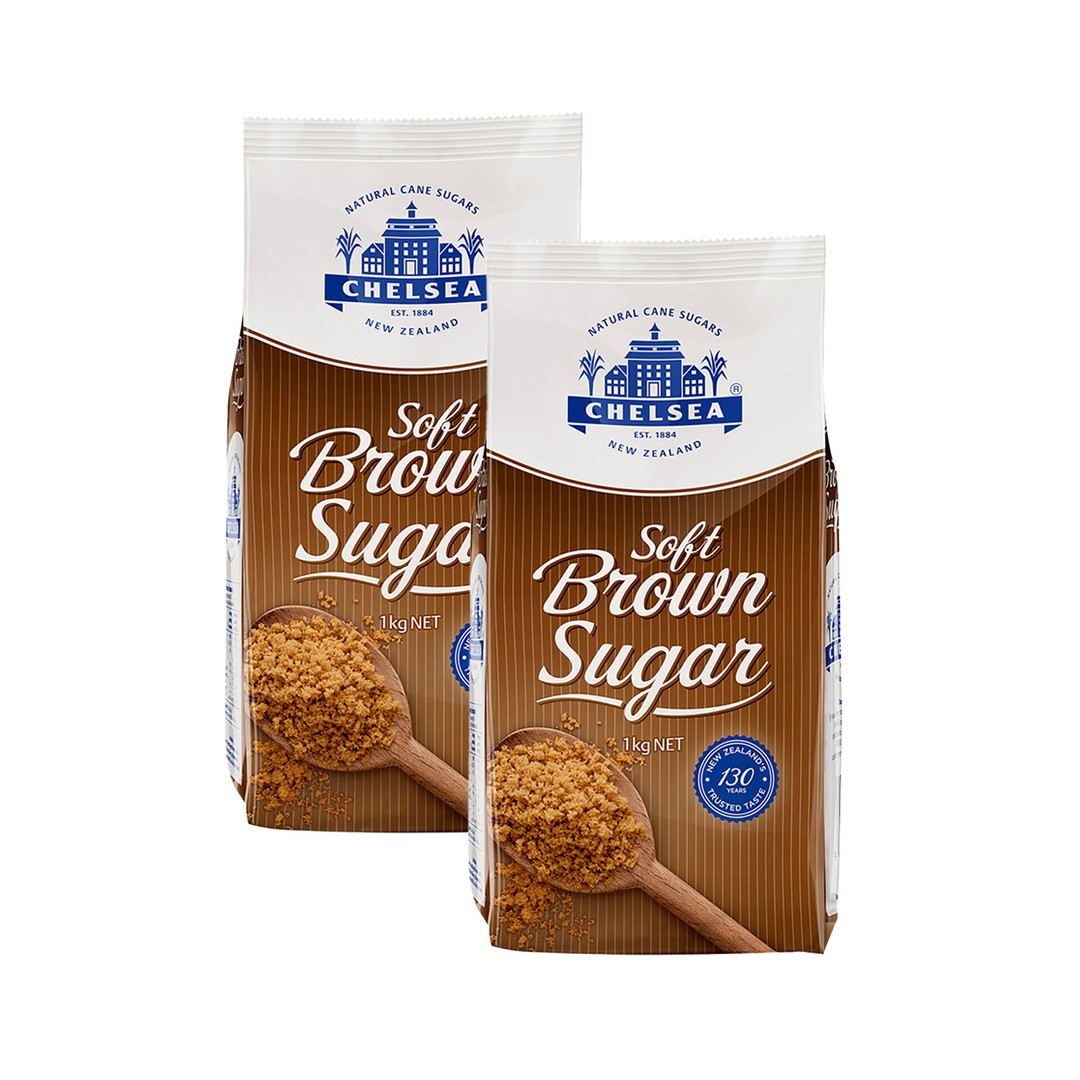 Chelsea Soft Brown Sugar 1kg - 2 Pack