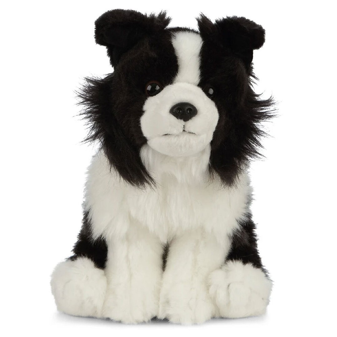 Living Nature Border Collie 20cm  Plush Soft Toy Animal Dog Baby/Infant 0m+