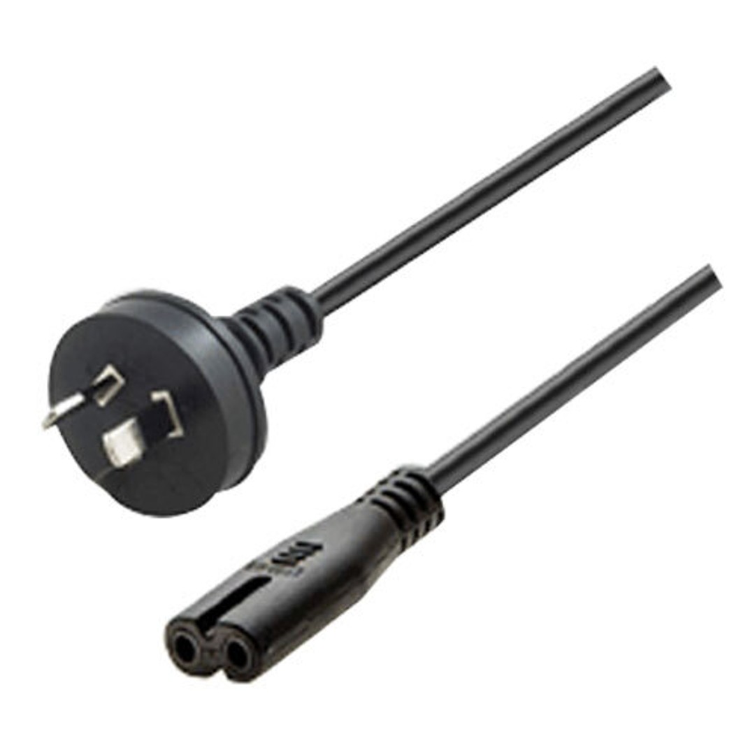 Sansai 1.5m Figure 8 Socket Power Lead AU/NZ Plug Cable Cord for Stereo Black