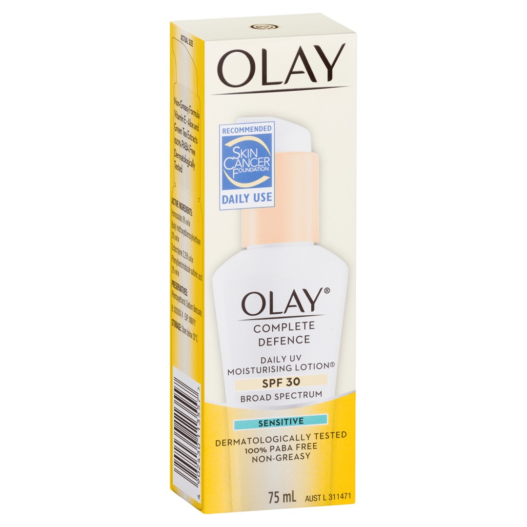 Olay Complete Defence Daily UV Moisturising Lotion SPF 30 - Sensitive