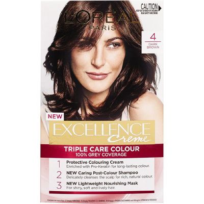L Oreal Paris Excellence Creme Dark Brown 4