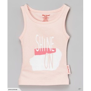 Shine On | girls pink tank top