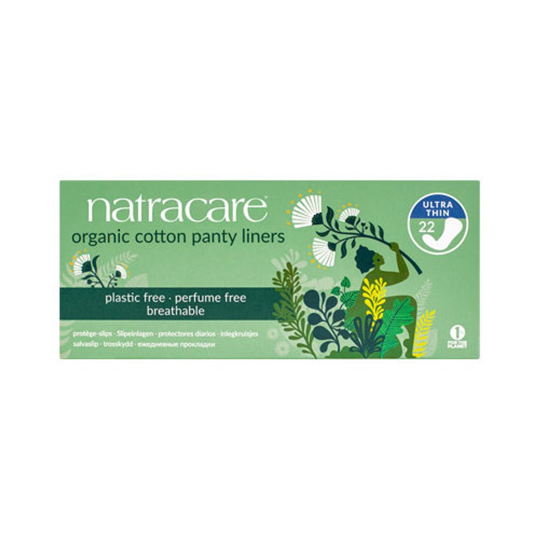 Natracare Organic Cotton Ultra Thin Panty Liners - 22 Liners