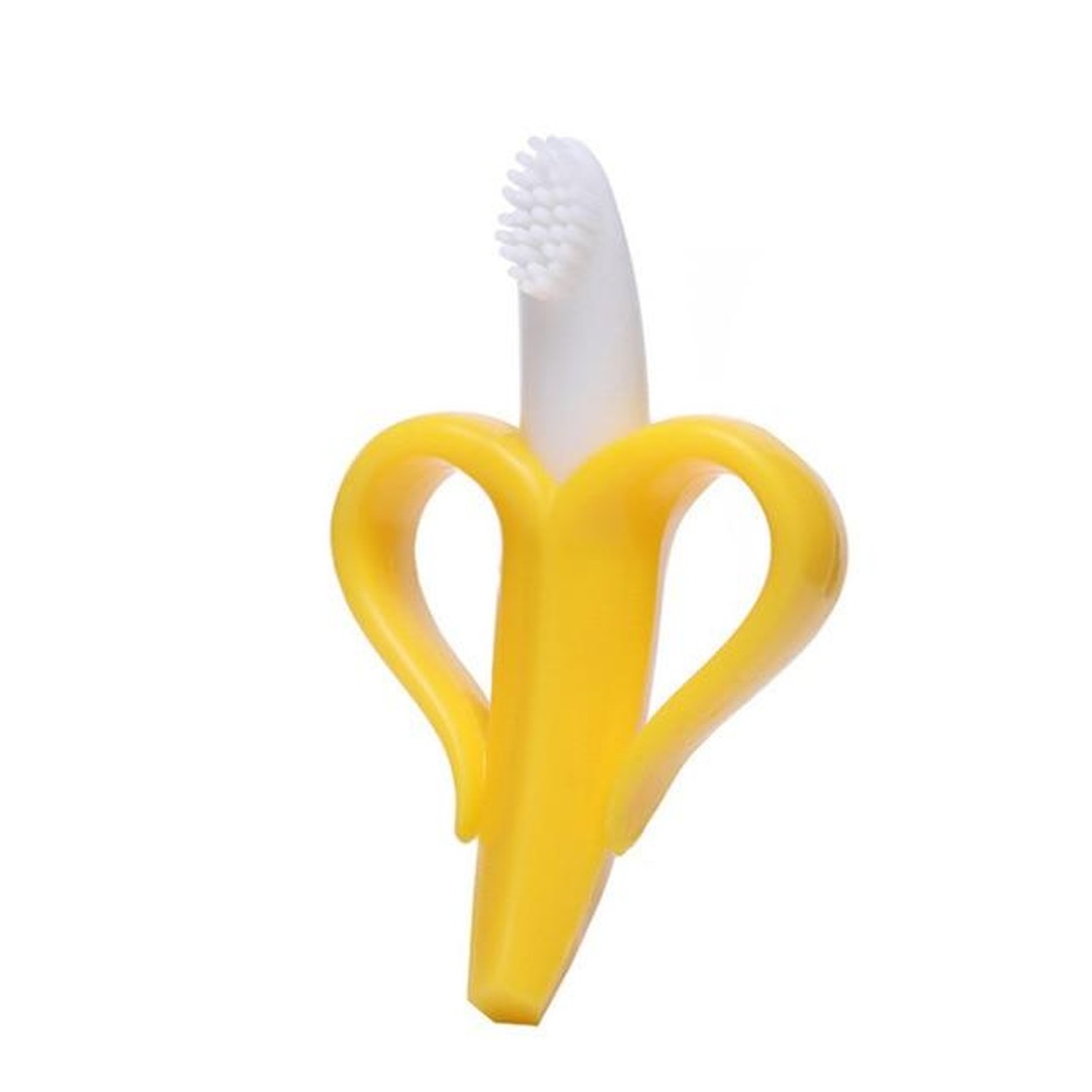 Taylorson Banana Baby Teether & Training Toothbrush