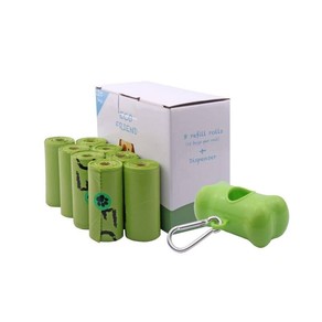 Eco Friend Biodegradable Dog Poop Bags With Dispenser 120 Bags