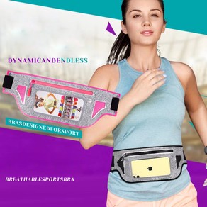 Waist Bag - TouchScreen (Pink)