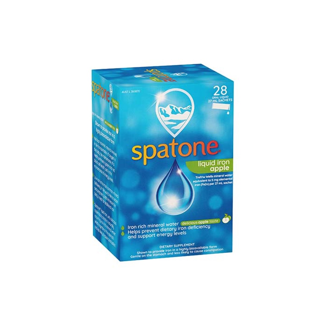 Spatone Liquid Iron Apple 28 Sachets 27mL