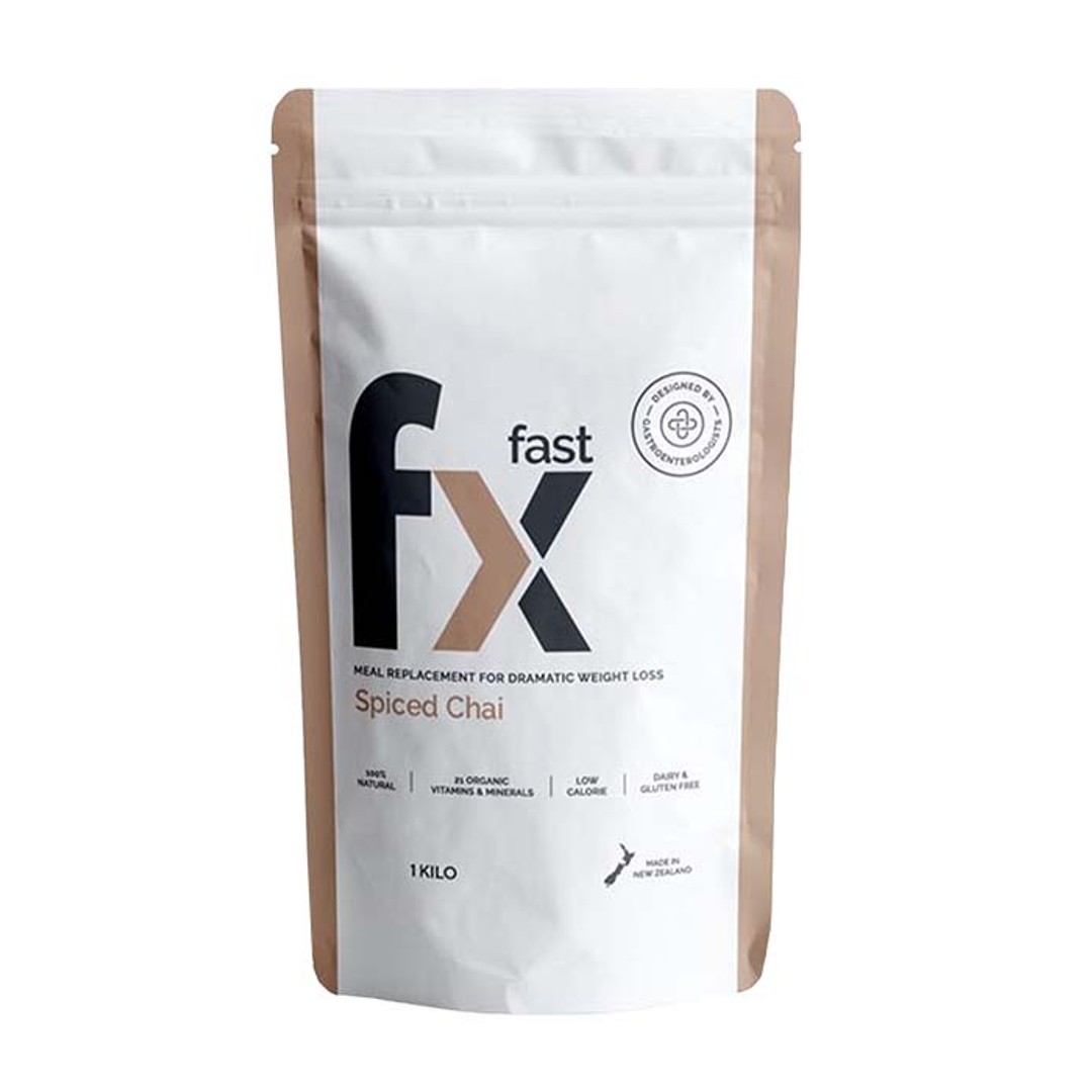 Fast Fx Meal Replacement Spiced Chai, 20 servings, NZ 100% Natural