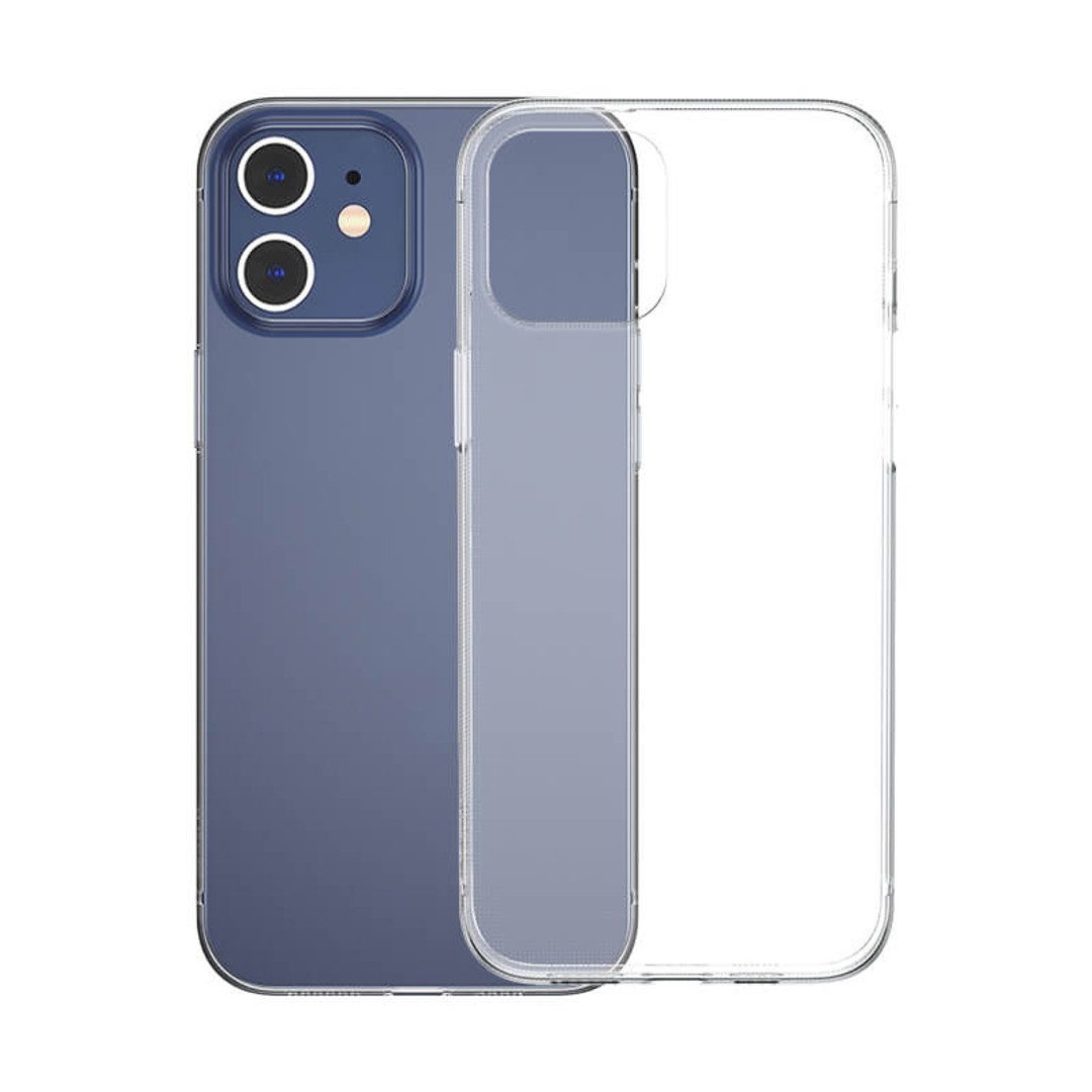 iPhone 12 Baseus Simple Series Transparent Case, , hi-res