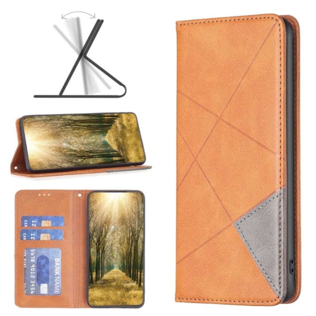 Samsung Galaxy A04 4G Rhombus Wallet Flip Cover, Card Holder