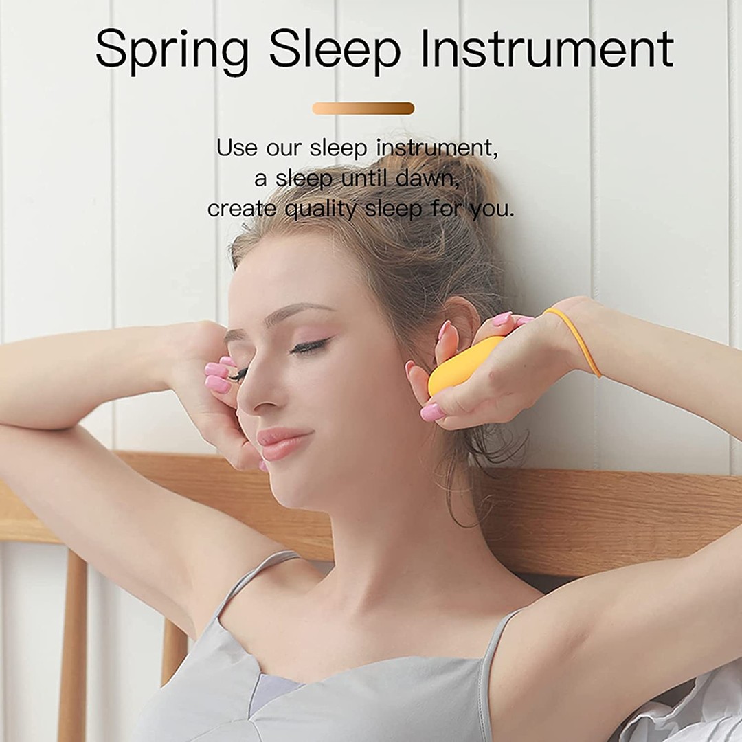 Hand-held Micro-Current Intelligent Sleep Aid Instrument-Blue