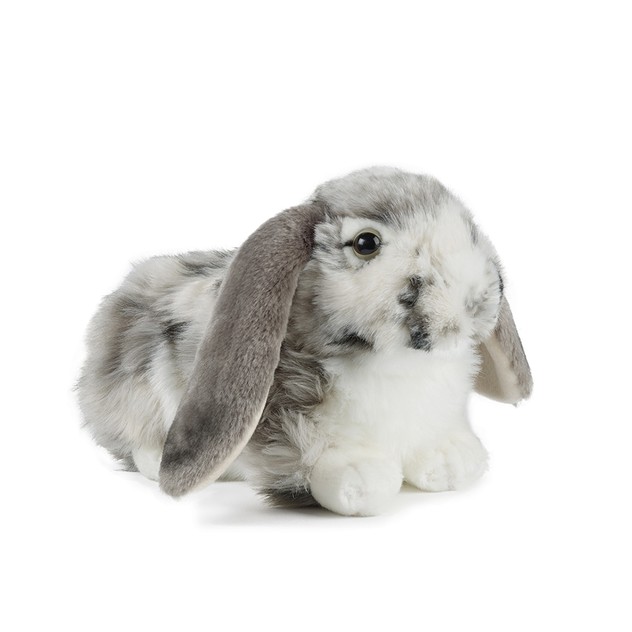 Keel Toys 18cm Grey Lop Eared Bunny Rabbit Cuddly Soft Toy Plush /Teddy EASTER 