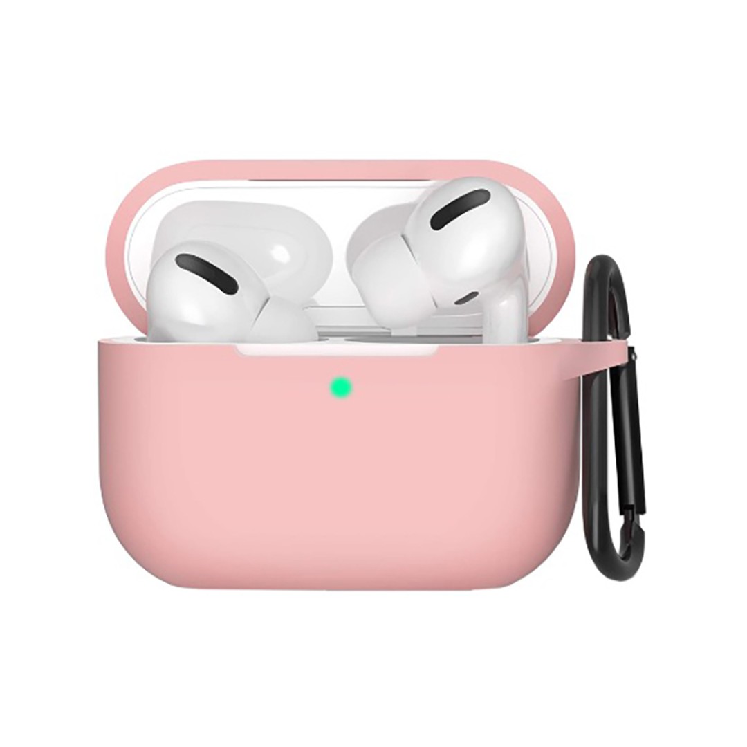 AirPods Pro Case Cover with Carabiner-Pink