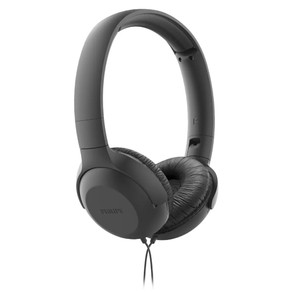 Philips Upbeat Series 2000 On-Ear Wired Headphones w/ Built-In Mic/3.5mm Black