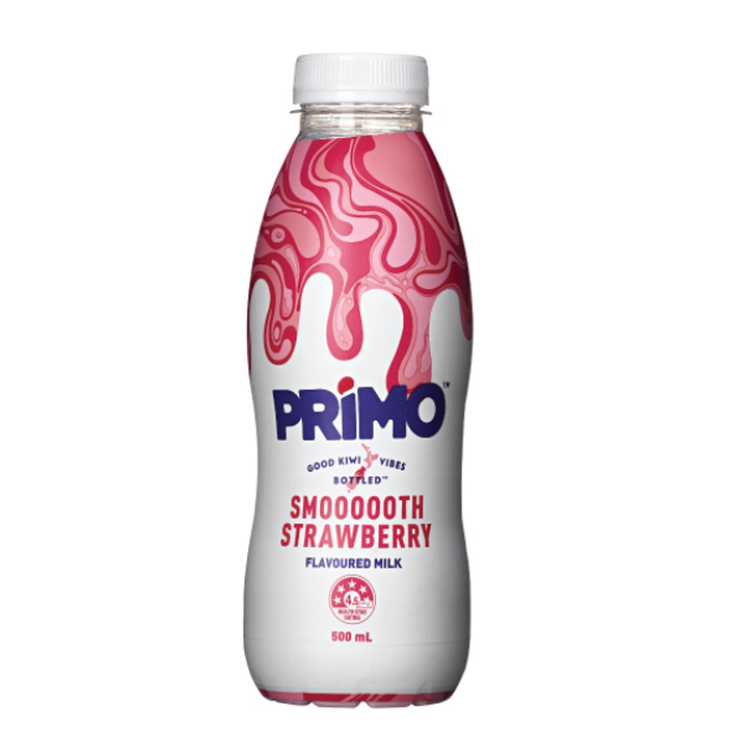 Primo Flavoured Milk Smooth Strawberry 500ml **MID YEAR SALE**