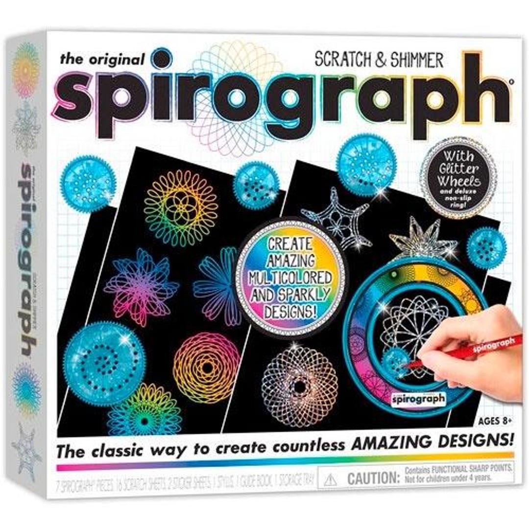 Hasbro | The Original Spirograph - Scratch & Shimmer