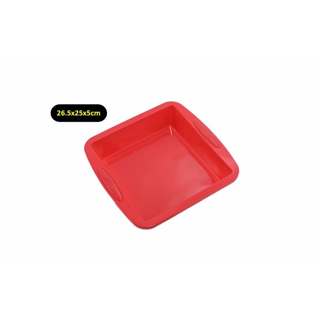 HES 10" Silicone Cake Mould Pan Silicone Mold Baking Cake Soap Muffins Brownies