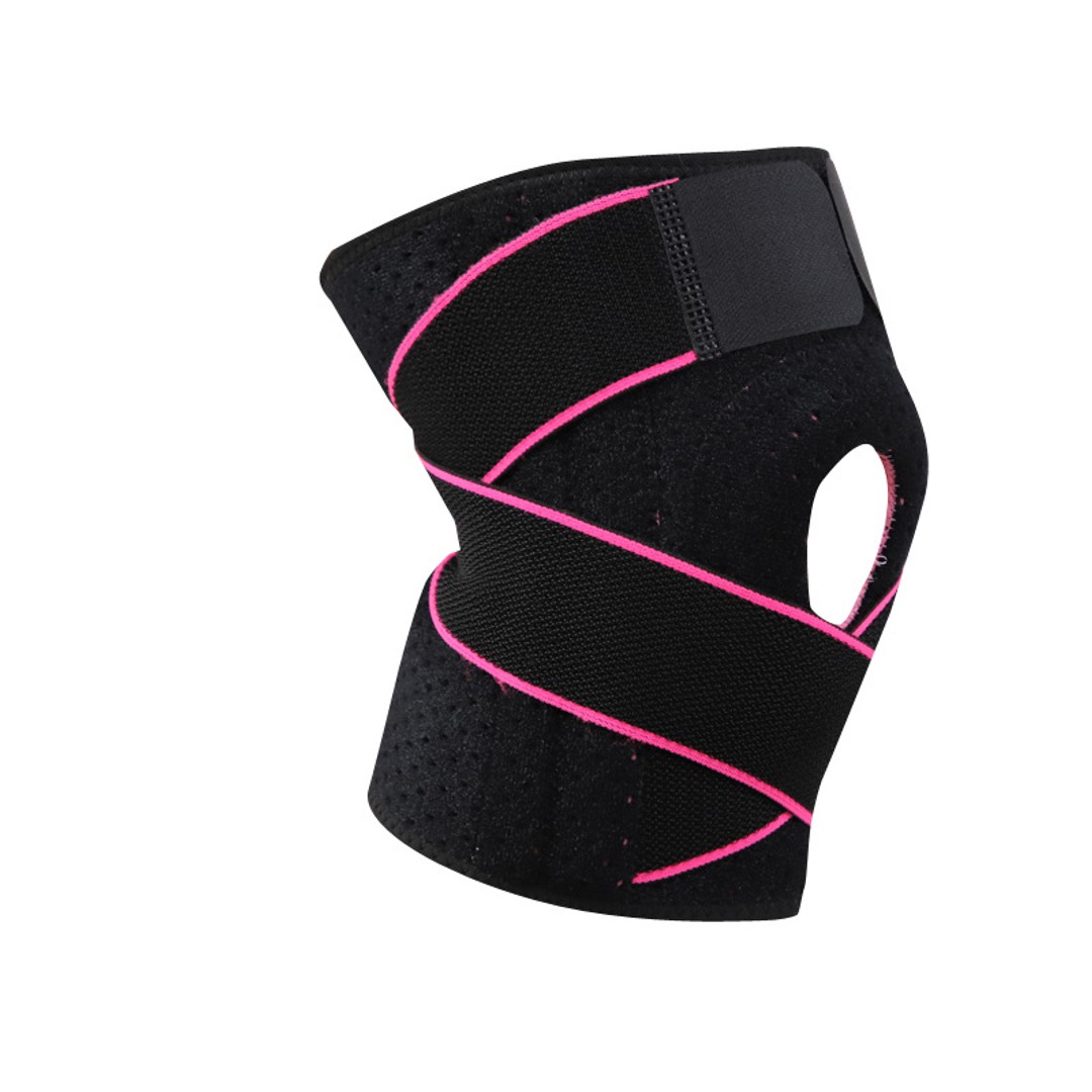 Sports Silicone Kneecap Strap Winding Running Basketball Cycling Fitness Outdoor Factory Wholesale
