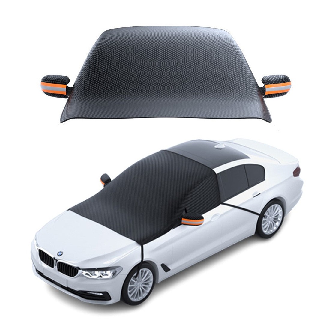 Magnetic Car Windscreen Snow Cover Windshield Anti Frost Cover Sun Shade Shield Dust Protector
