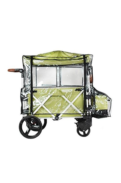 Keenz 7s Pocky Stroller Wagon Weather Shield Wind Snow Rain Cover UV Protection 