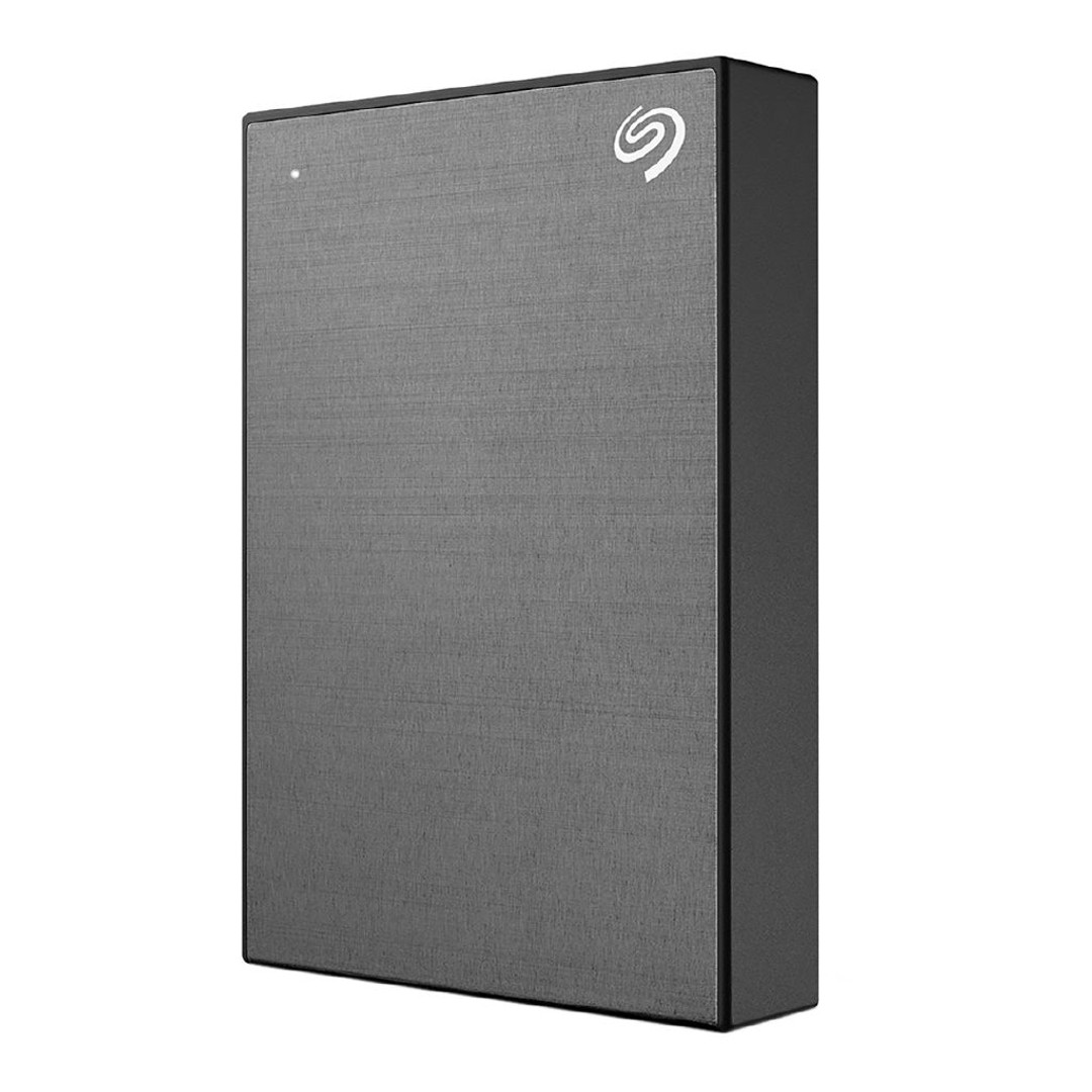 Seagate 4TB One Touch Portable Harddrive with Rescue - Space Grey