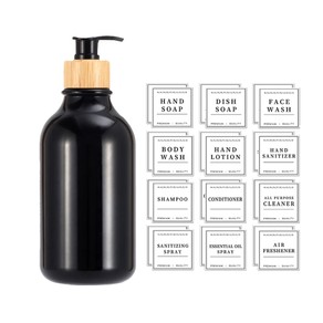 Plastic Empty-Refillable Pump Bottles Lotion Shampoo-Container