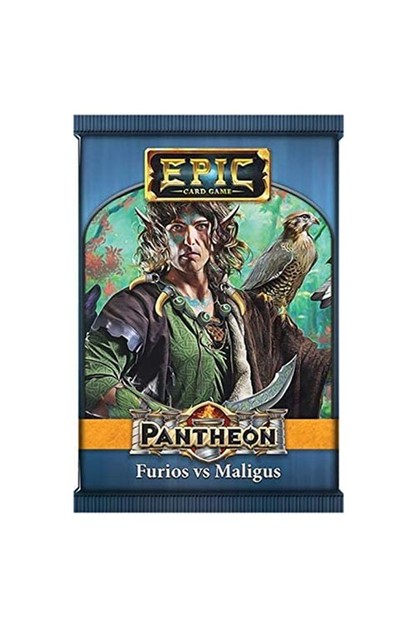 BRAND NEW single Pack Epic Card Game Pantheon Furious Vs Maligus 