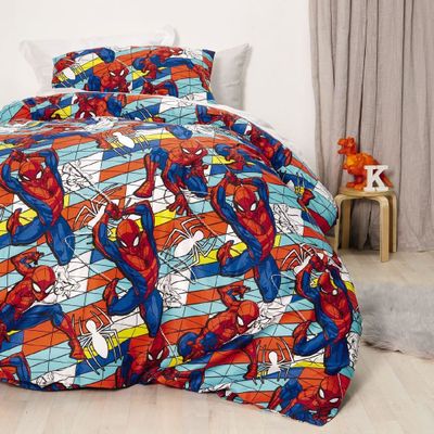 Spider Man Duvet Cover Set Marvel Cool Blue Double The Warehouse